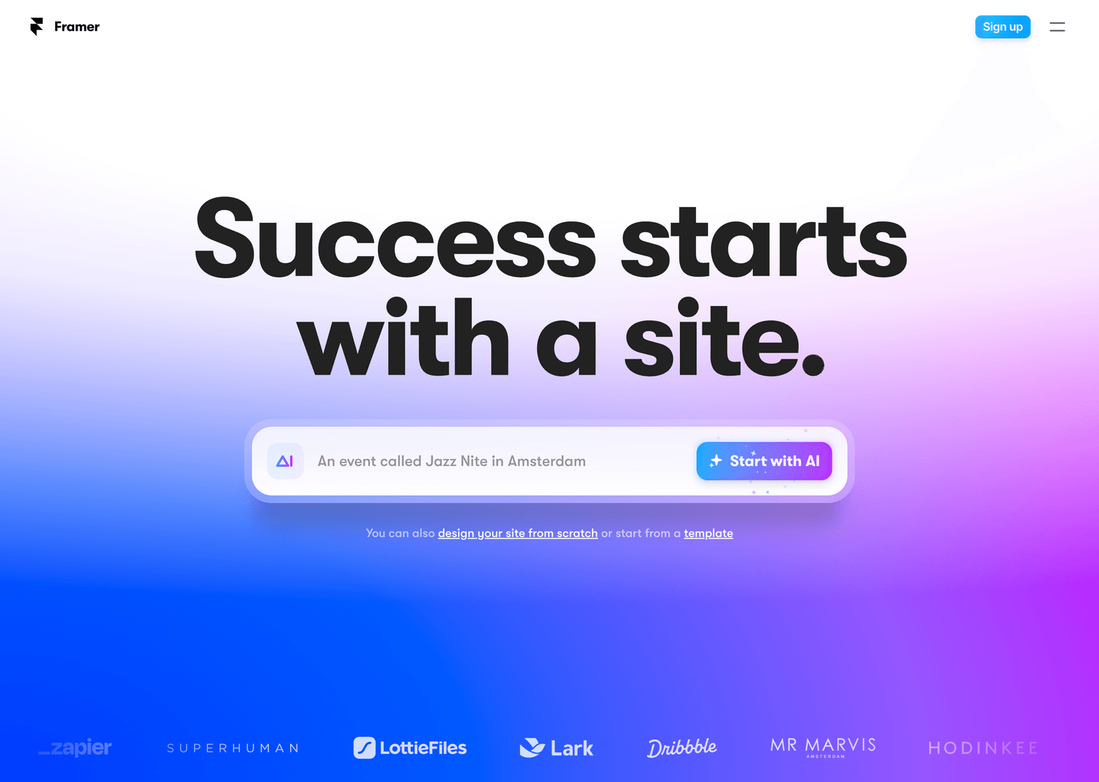 Framer AI