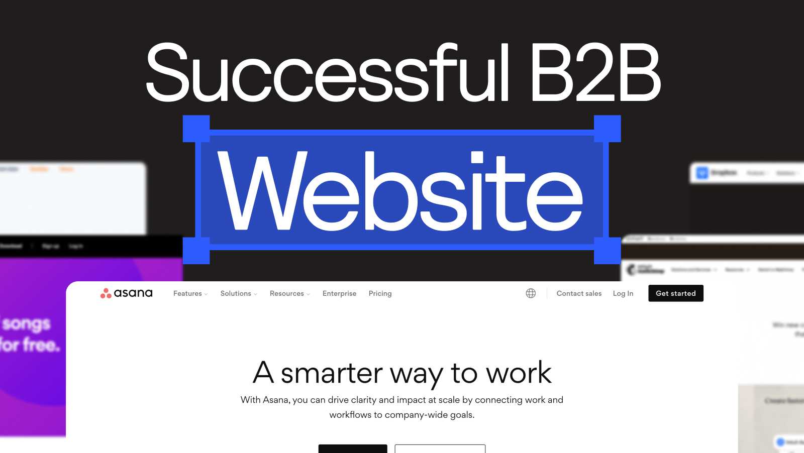 meilleurs sites Web B2B
