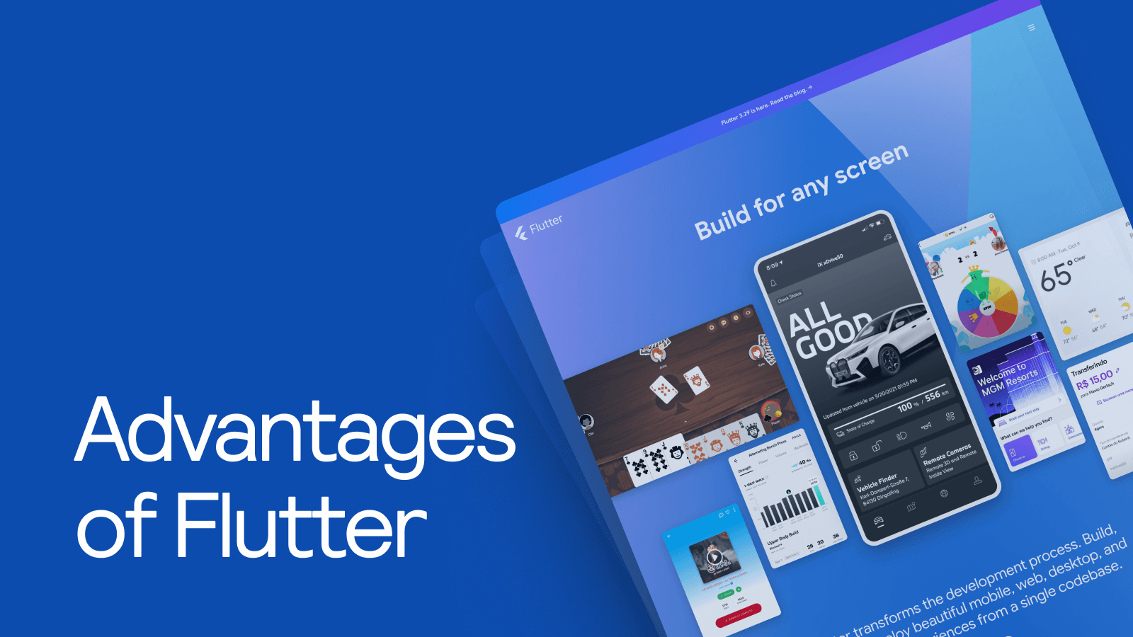 Advantages of Flutter