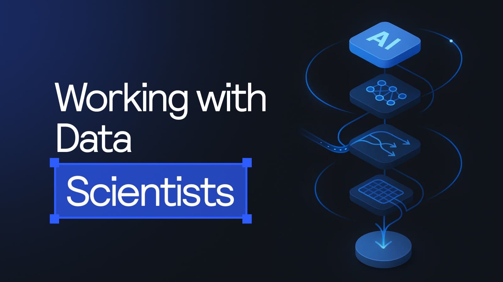 Working with Data Scientists for AI