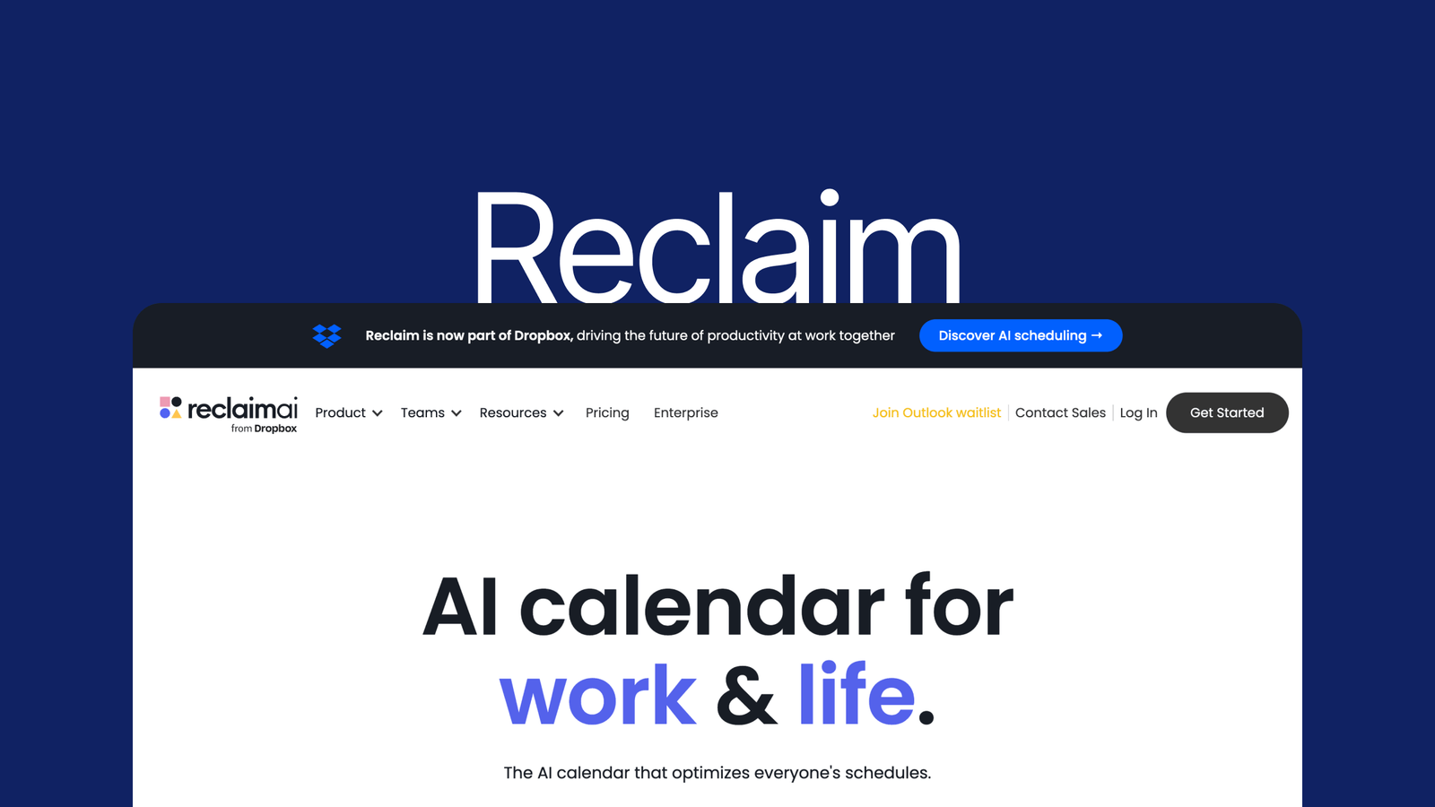 Reclaim