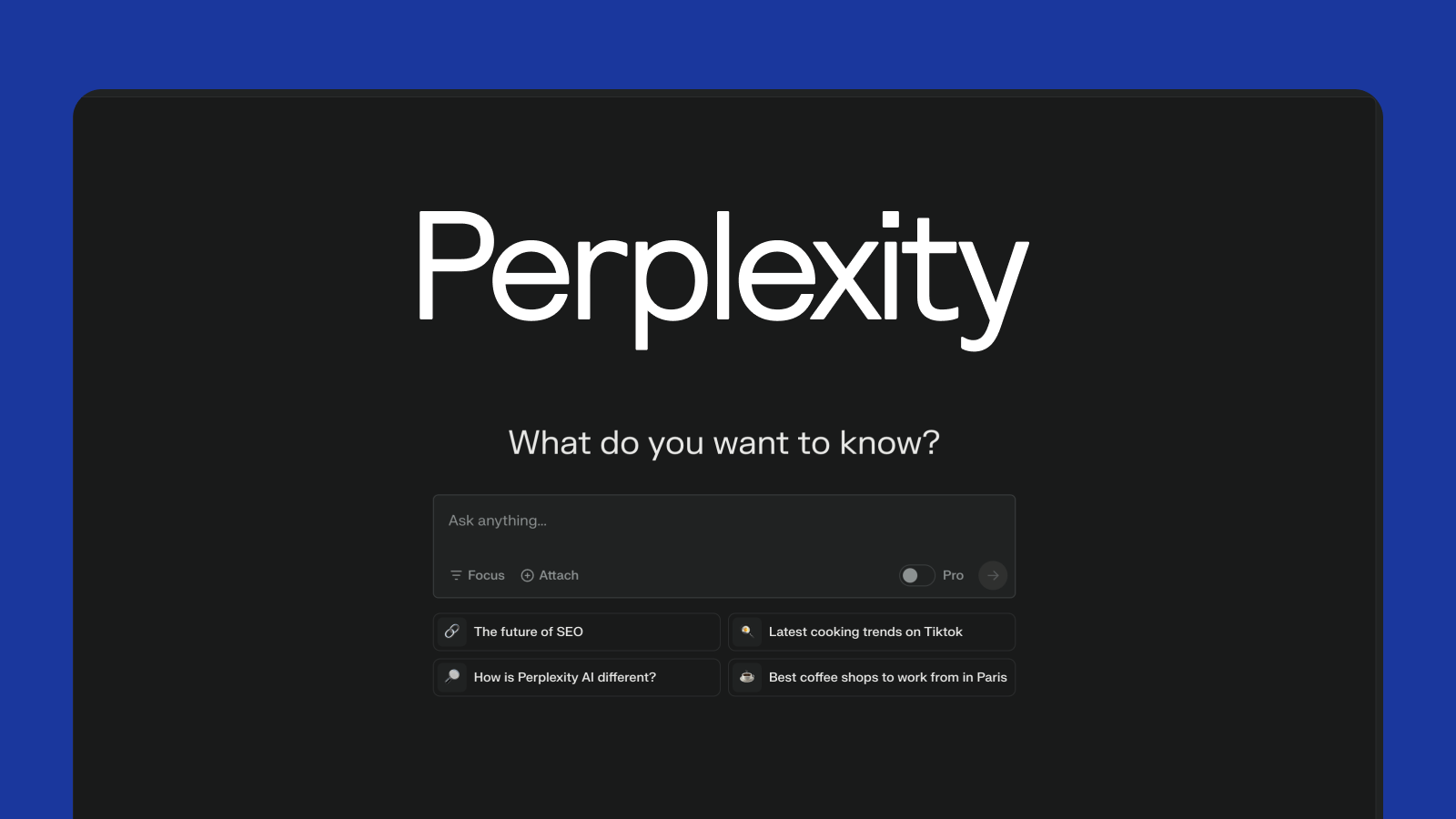 Perplexity: AI Generated Answers