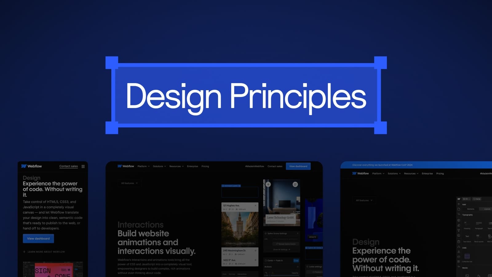 Design Principles