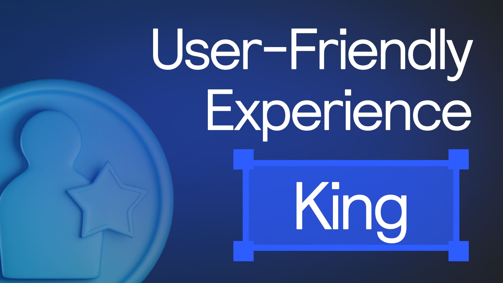 User Friendly website hero section