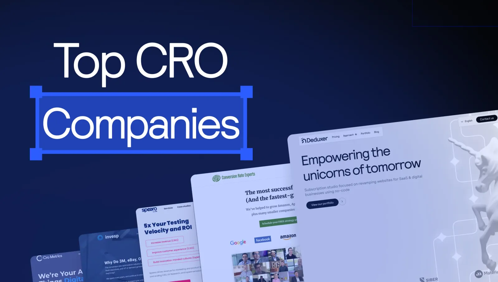 Top 5 Conversion Rate Optimisation Companies to Boost Your Business